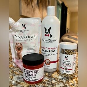 Magic White Shampoo for Dogs - White